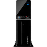 Inter-tech it-607 mini tårnhus (sort | 2x USB-A)