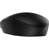 Hp 128 lasermus med kabel (sort, 1200 dpi)
