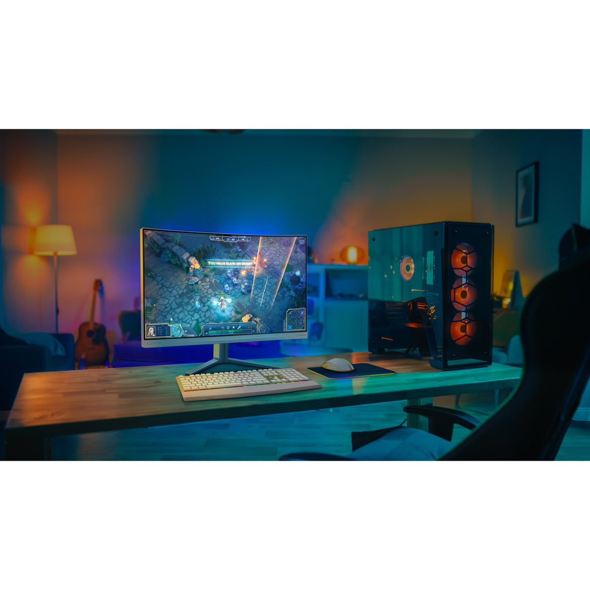 Philips Evnia 27m2c5501 00 27 buet gamingskærm (HDMI, DisplayPort, 180 Hz)
