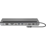 Belkin Connect 11-i-1 USB-C hub dockingstation (sølv sort)