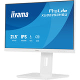 Iiyama prolite xub2293hsu-w7 21.5 skærm (hvid (mat), HDMI, skærmport, 2x USB-A)