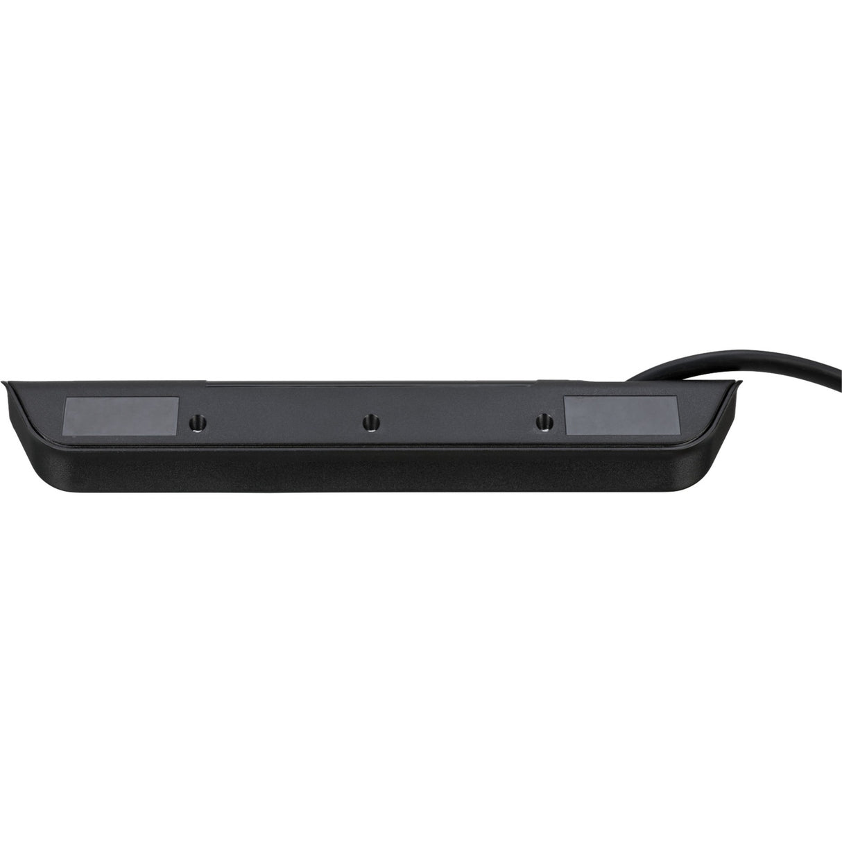 Brennerstuhl ®estilo hjørne tilslutningsboks med USB-opladningsfunktion 4-vejs 2x beskyttelsesstik 2x euro sølv sort