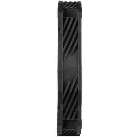 Silverstone shark force 160 kabinet blæser (sort, 160 x 160 x 27 mm, pwm)