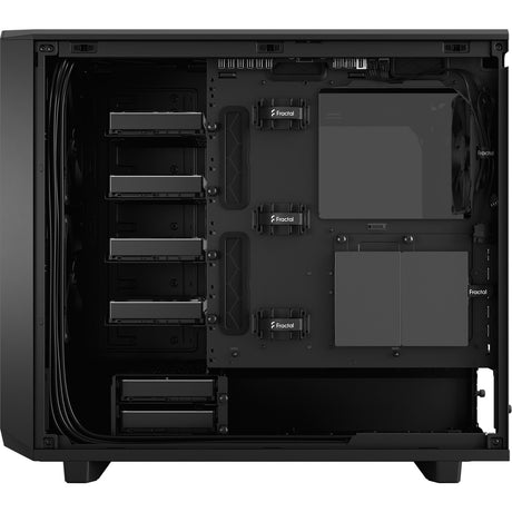Fractal design meshify 2 lys hærdet glas midi tårnhus (sort | 2x USB-A | 1x USB-C | vindue)
