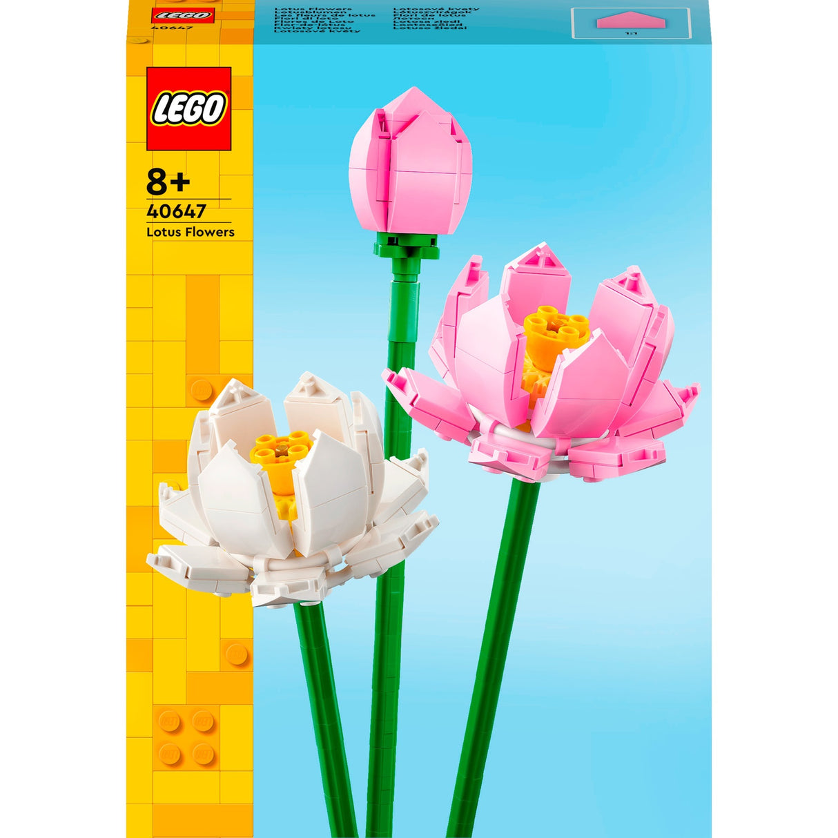 Lego ikoniske lotusblomster - botanisk samling - 40647