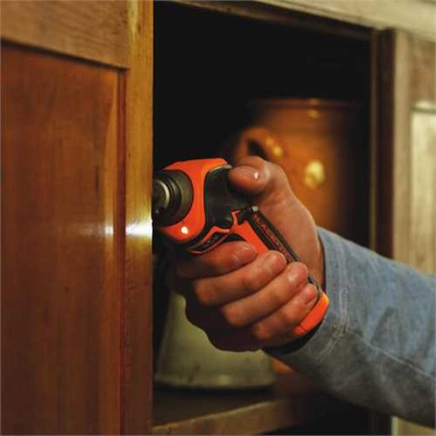Black+decker akku boremaskine cs3652lc (orange sort)