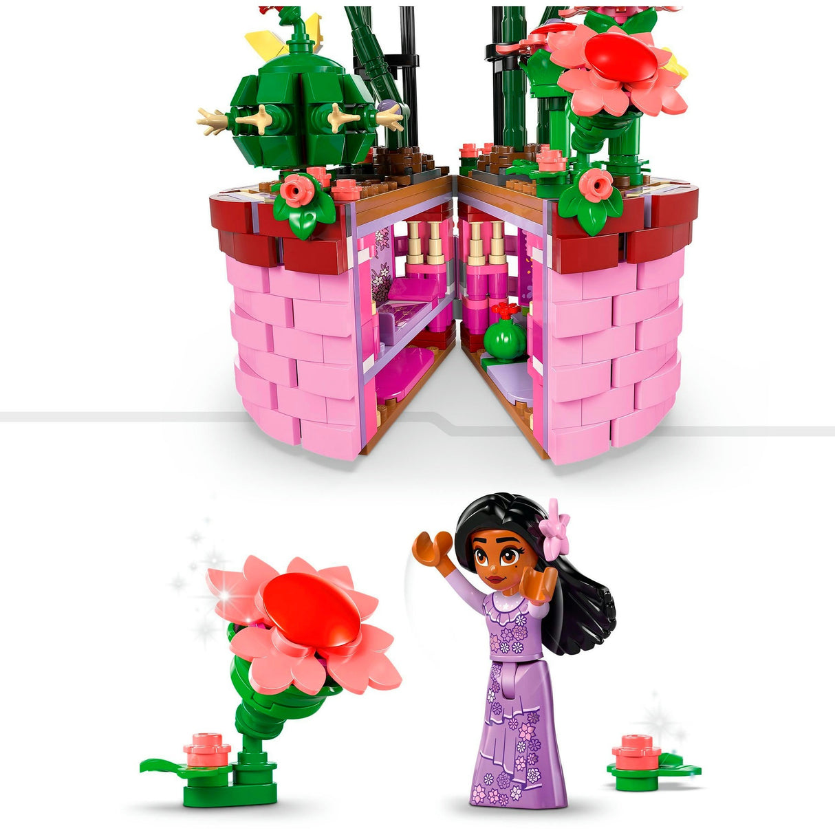 Lego disney - isabelas urtepotte byggelegetøj (43237)