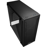 Sharkoon TG4M RGB MIDI Tower-hus (sort | 2x USB-A | RGB | hærdet glas)