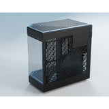Hyte y60 midi tårnhus (sort | 3x USB-A | hærdet glas)