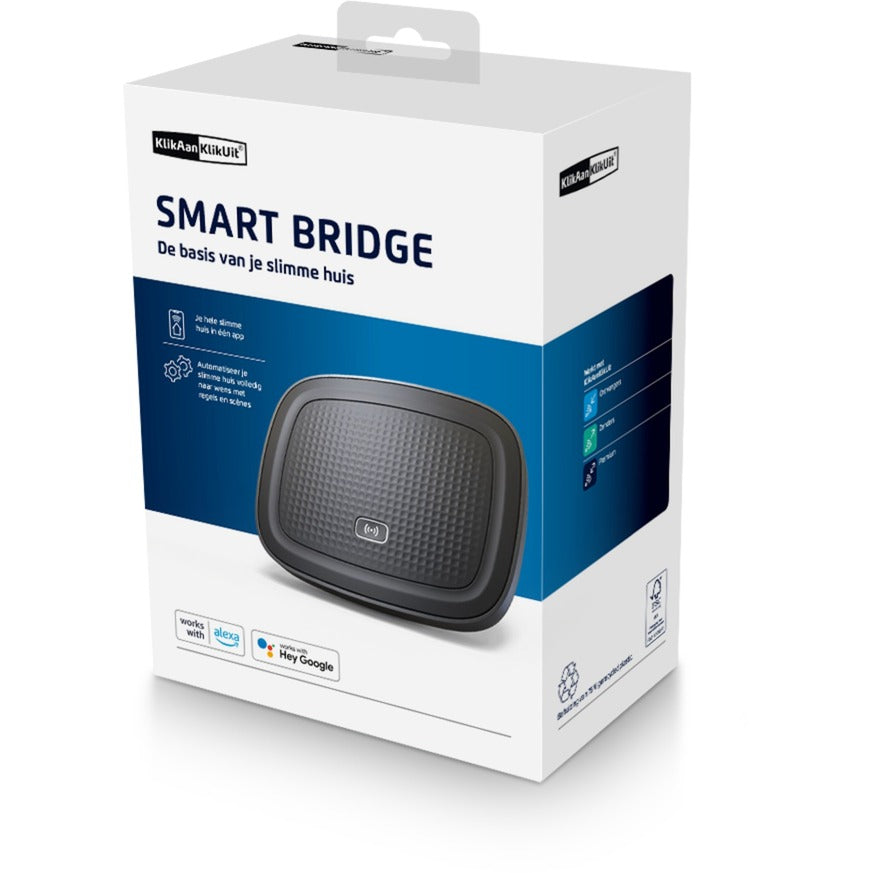 Klik på klik af smart bridge - central kontrol med Android iOS app - kompatibel med Google Assistant, Amazon Alexa, Apple Home Kit - WiFi