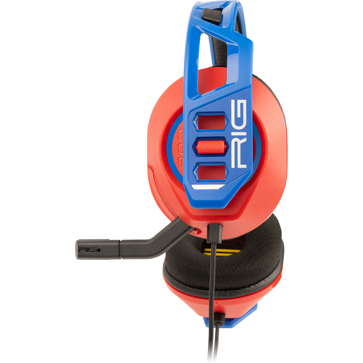 Nacon rig 300 pro hn over-ear gaming headset (rød blå, nintendo switch, nintendo switch 2, playstation 5, playstation 4, xbox, windows)
