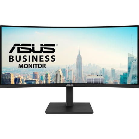 Asus va34vcpsr 34 buet ultrabred skærm (sort, 100 Hz, HDMI, skærmport, lyd, LAN, USB-C)
