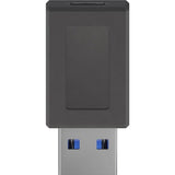 Goobay USB-A 3.0 superspeed > USB-C-adapter (sort)