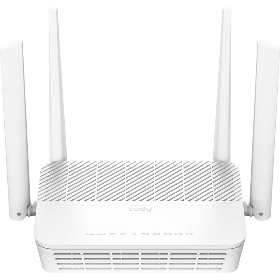 Cudy ax3000 gigabit wi-fi 6 mesh router (hvid, mesh)