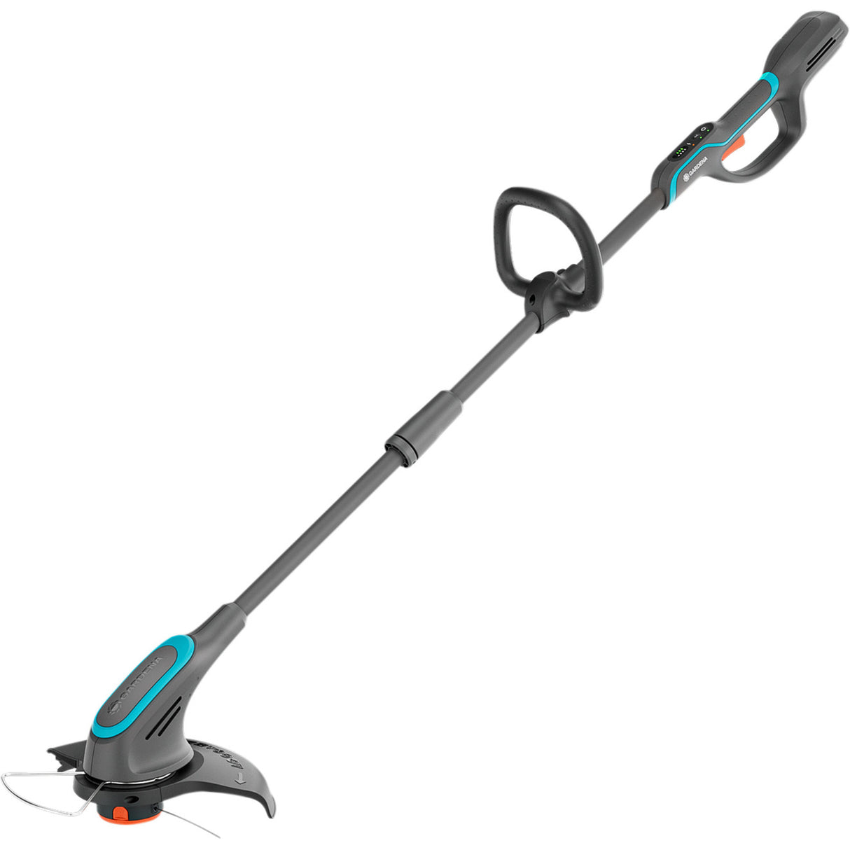 Gardena powertrim 30 18v græstrimmer (grå turkis, batteri og oplader medfølger ikke)