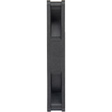 Silverstone air slimer 90 kabinet blæser (sort, 92 x 92 x 15 mm, pwm)