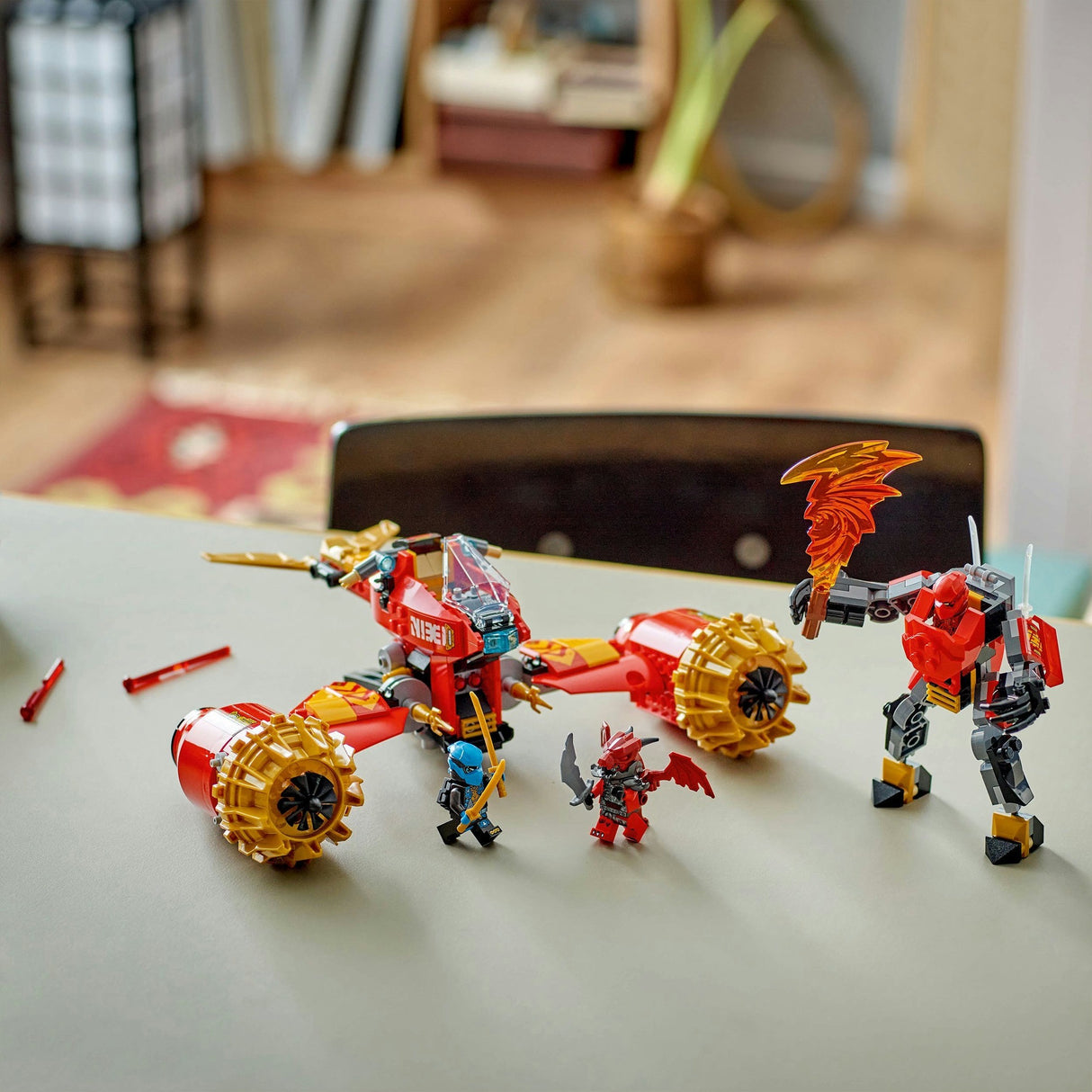 Lego ninjago 71830 kai's mecha storm køretøj