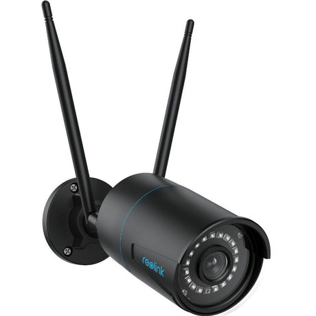 Reolink W320-B - 5 MP udendørs sikkerhedskamera, 2,4 5 GHz WiFi, registrering af mennesker, køretøjer, dyr, 30 meter nattesyn