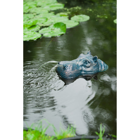 Ubbink flydende sprayfigur flodhesthoved vandfunktion