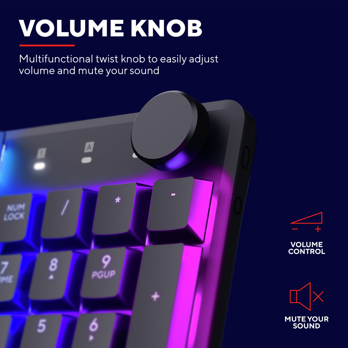Trust GXT 866 Torix mekanisk gaming-tastatur (sort, amerikansk layout (QWERTY), Huano Red, 100 %, RGB)