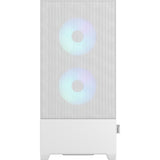 Fractal design pop air rgb midi tårnhus (hvid | 2x usb-a | rgb | hærdet glas)