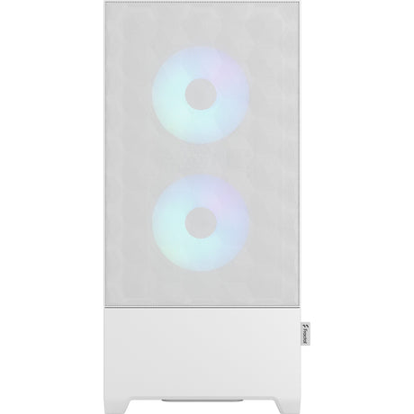Fractal design pop air rgb midi tårnhus (hvid | 2x usb-a | rgb | hærdet glas)
