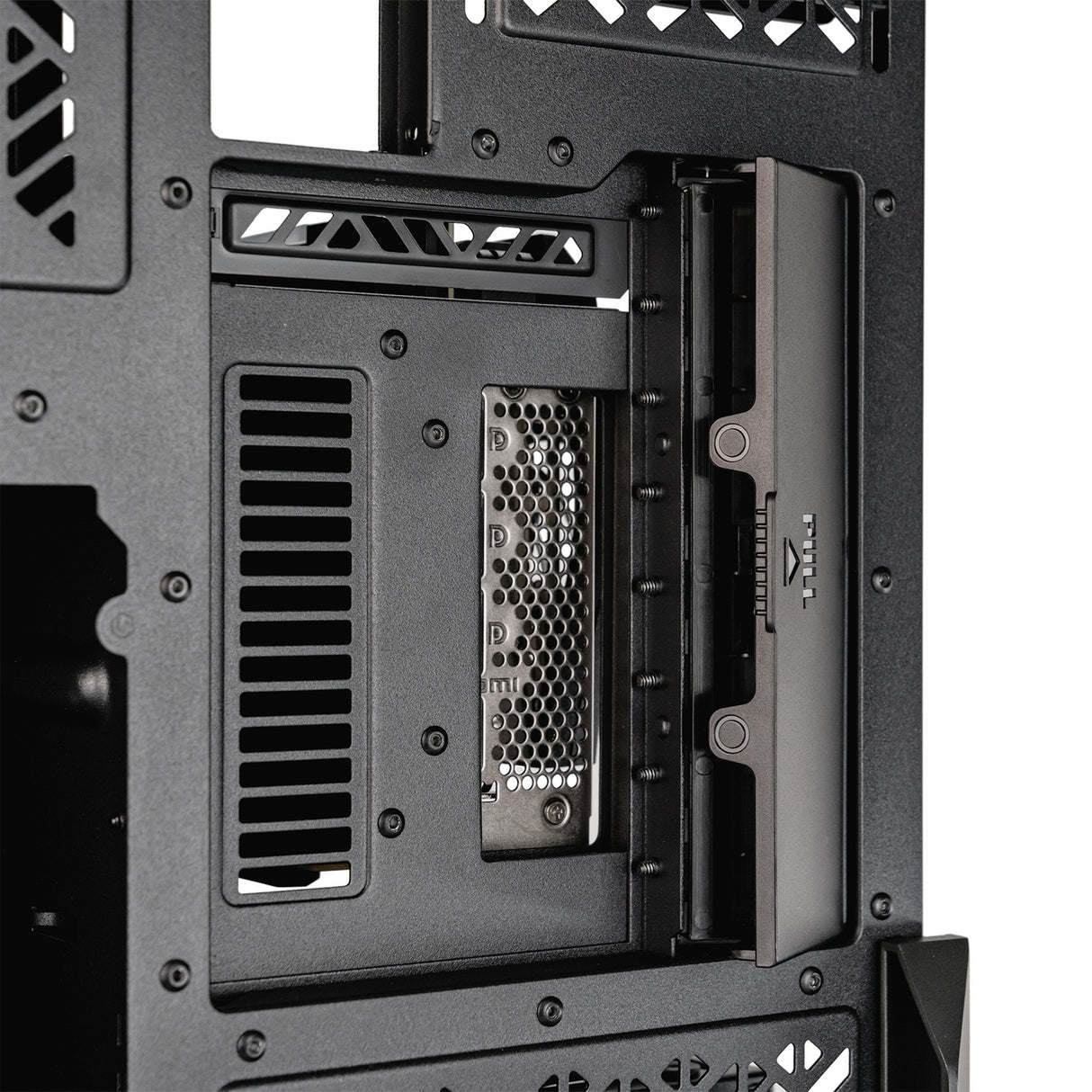 Cooler master haf 700 evo stort tårnhus (grå | 4x USB-A | 1x USB-C | RGB | hærdet glas)