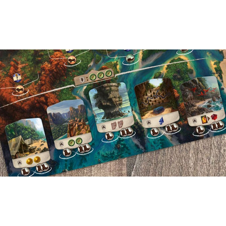 White goblin-spil de forsvundne ruiner af arnak-brætspil (hollandsk, 1 - 4 spillere, 30 - 120 minutter, fra 12 år)