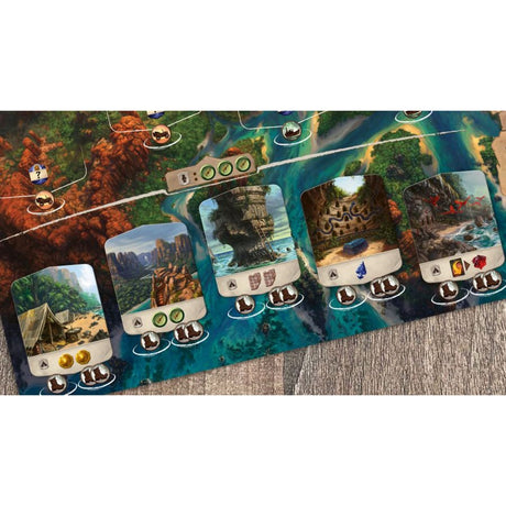 White goblin-spil de forsvundne ruiner af arnak-brætspil (hollandsk, 1 - 4 spillere, 30 - 120 minutter, fra 12 år)