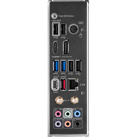 MSI Z790 Gaming Plus Wi-Fi Socket 1700 bundkort (grå sort, RAID, 2,5 GB-LAN, Wi-Fi 6e, BT, lyd, ATX)