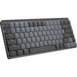 Logitech MX mekanisk mini-tastatur (sort, amerikansk-internationalt layout (QWERTY), GL taktil, 80 % (TKL), Bluetooth)