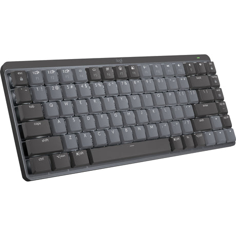 Logitech MX mekanisk mini-tastatur (sort, amerikansk-internationalt layout (QWERTY), GL taktil, 80 % (TKL), Bluetooth)