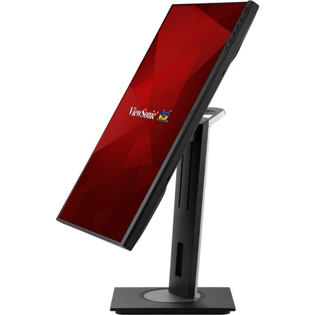 Viewsonic vg2756-4k dockingmonitor 27 (sort (mat), 1x HDMI, 1x skærmport, USB-C, USB-A, USB-B, lyd)