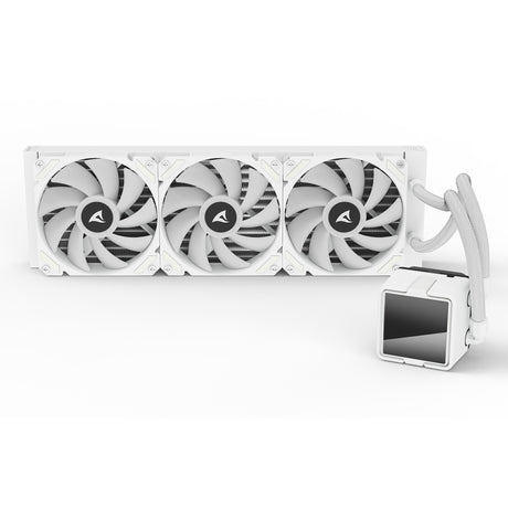 Sharkoon s60 argb vandkøling (hvid, 4-benet pwm)