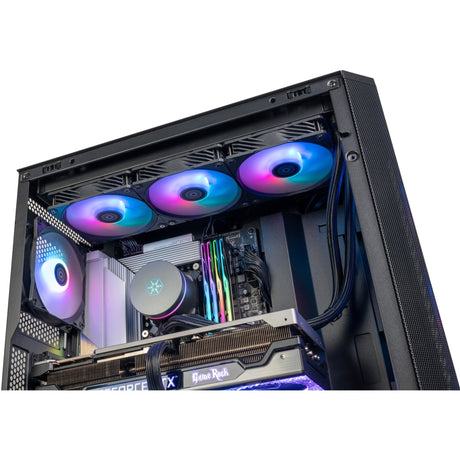 Silverstone Fara 514x Midi Tower-hus (sort | 2x USB-A | 1x USB-C | RGB | hærdet glas)