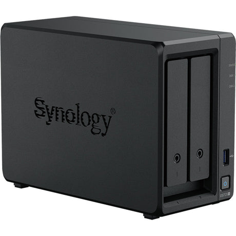 Synology diskstation ds725+ nas (sort, 2x LAN, USB-A 3.2 (5 Gbit s))