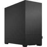 Fractal design pop lydløst midi tårnhus (sort | 2x USB-A)