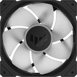 Asus tuf gaming tr120 argb reverse case fans (sort, 3 stykker, 120 x 120 x 28 mm)