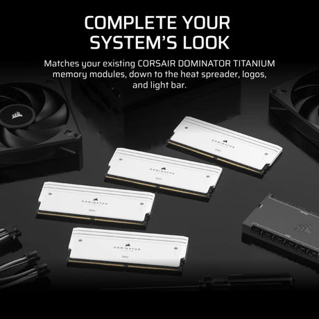 Corsair dominator titanium ddr5 lighting enhancement kit ledverlichting (wit, cmplekit2w)