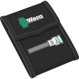 Wera 8740 a hf 1 zyklop bit topnøglesæt (sort sølv, 5-delt, med holdefunktion, 1 4-drev)