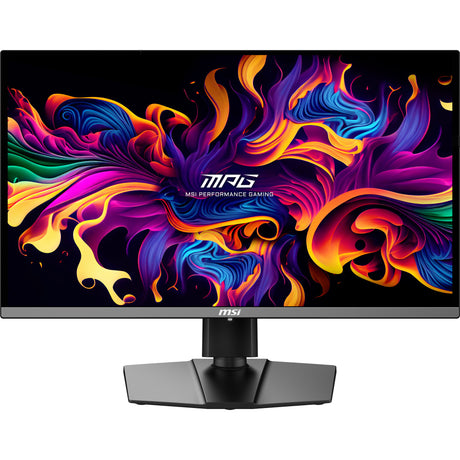 MSI MPG 272urx QD-OLED 26.5 4K UHD-gamingskærm (sort, 2x HDMI, DisplayPort, 2x USB-A, USB-B, USB-C, 240 Hz)