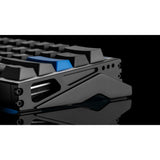Iqunix ez60 magnetisk switch gaming tastatur (sort, us layout (qwerty), gateron star trail, 60%, rgb, double shot pbt keycaps)