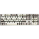 Ducky origin vintage, tastatur (grå, us layout, cherry mx blue, hot swap, pbt double-shot keycaps)