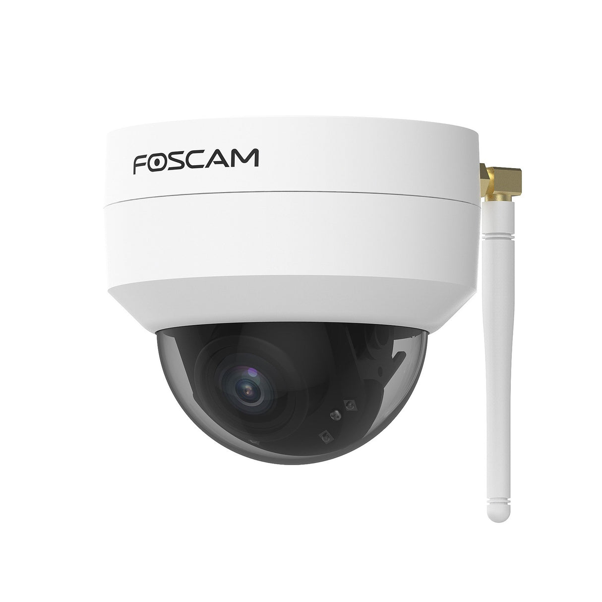Foscam d4z dual band wifi ptz sikkerhedskamera (hvid, 4mp)