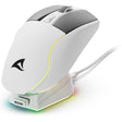 Sharkoon skiller sgm50w gaming mus (hvid, 400 - 6400 dpi, rgb LED'er)