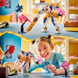 Lego Ninjago - Sora's Elemental Tech Mecha Construction Toy (71807)