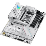 Asus ROG Strix B850-A Gaming Wi-Fi Socket AM5 bundkort (hvid, 2,5 GB-LAN, Wi-Fi 7, BT, lyd, ATX)