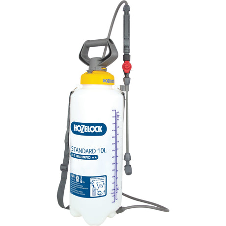 Hozelock standard 10 liters tryksprøjte (hvid gul)