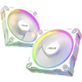 Asus prime mr120 argb reverse ventilator - triple pack case fans (hvide, 3 styk, 120 x 120 x 28 mm, 3 styk)