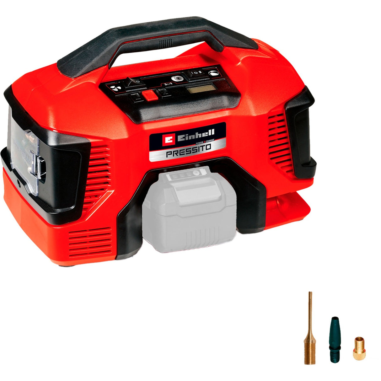 Einhell batterikompressor pressito 18 21 li solo - power